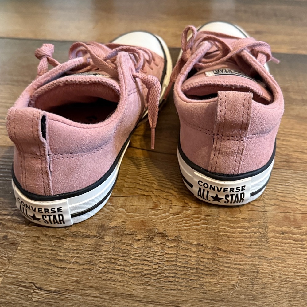 Converse suede sneakers in dusty rose pink - Picture 3 of 4